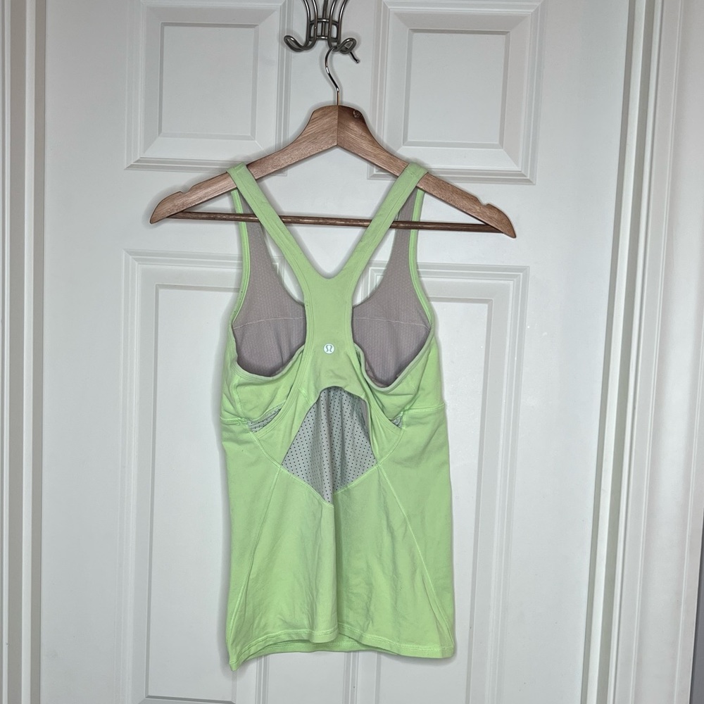 Lululemon Crossback Tank Clear Mint - image 5